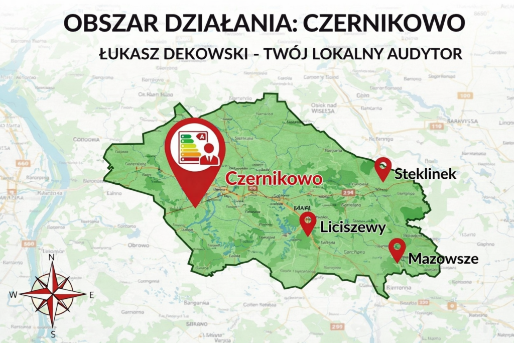 Czernikowo świadectwa audyt energetyczny Czernikowo świadectwa audyt energetyczny