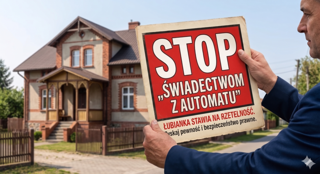 Stop świadectwa online Łubianka